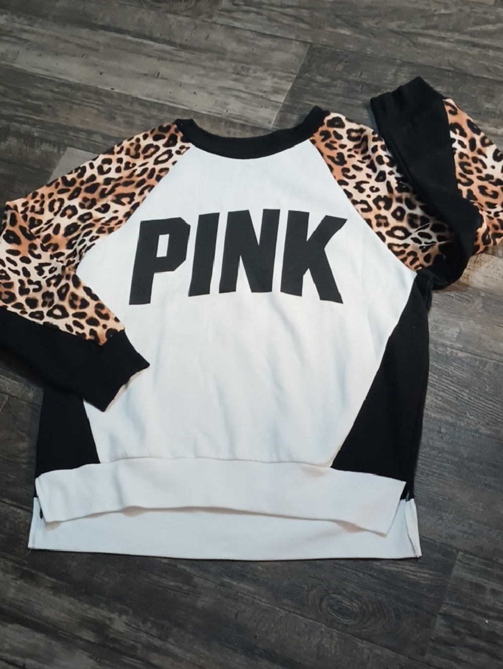 Victoria's Secret's PINK High Low Crewneck Pullover